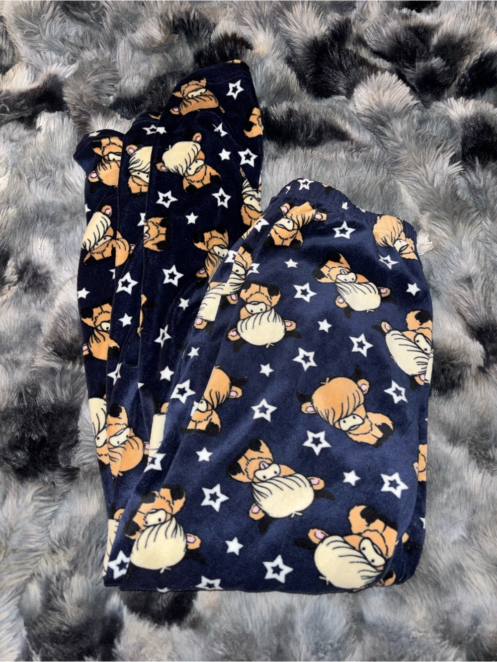 highland cow pj pants